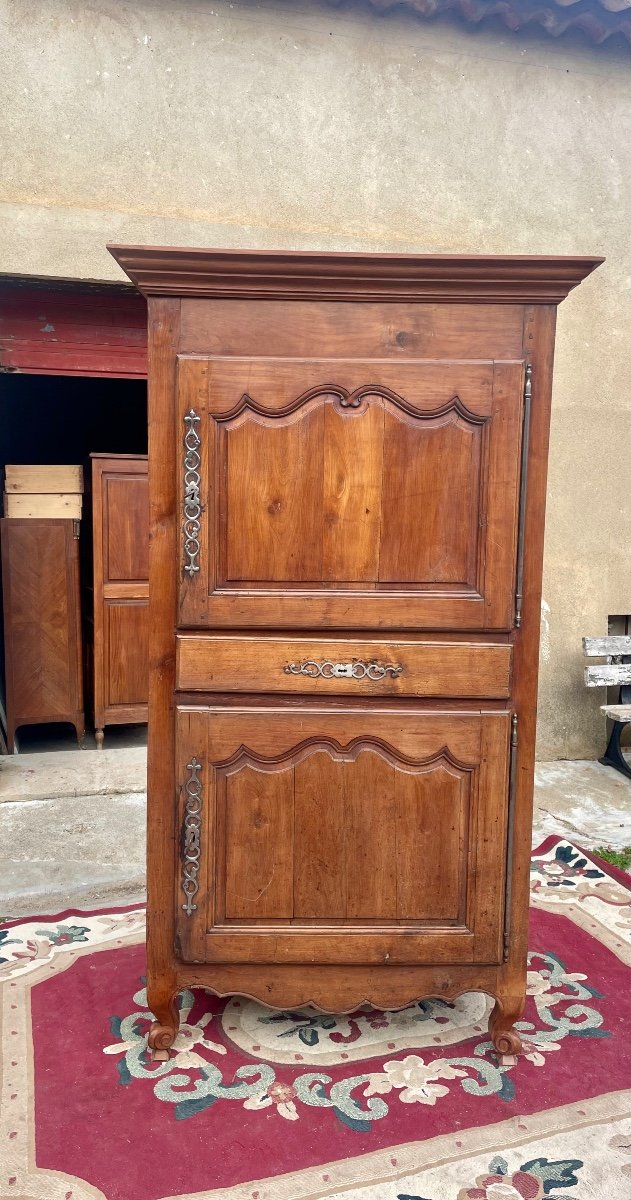 Cabinet, Louis XV En Merisier D époque XVIIIem Siècle.