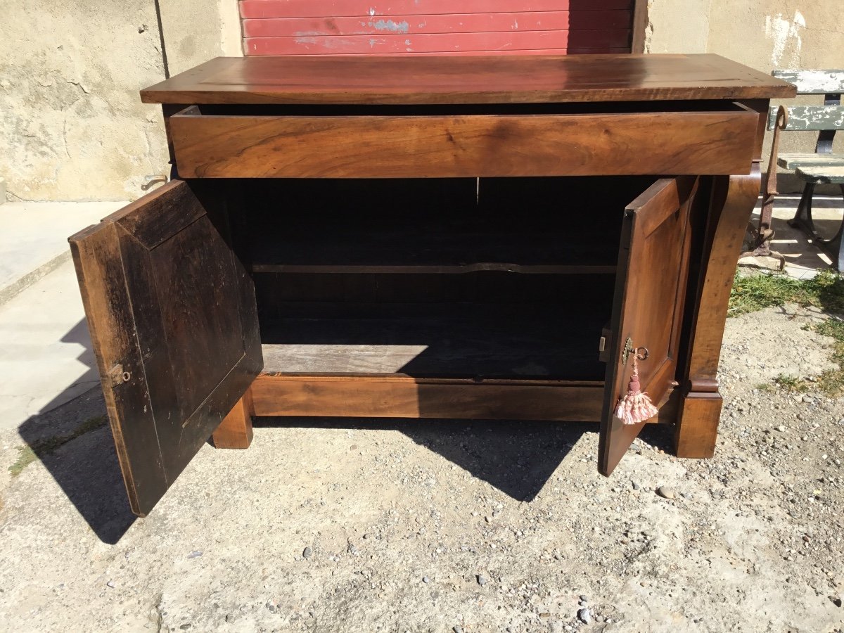 Buffet Two Doors Restoration A Lacrosse In Walnut 19th Century-photo-6