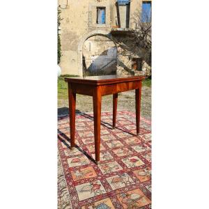 Directoire Games Table In Mahogany, Eighteenth Time