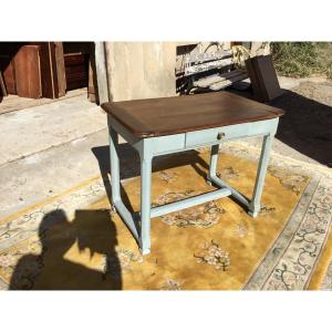 Between Two Directoire Table In Walnut 18th Century