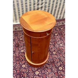 Bedside Table, Empire, Somno, In Cherry Wood, 1950s Period. 