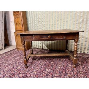 Louis XIII Mid-century Oak Table From The 17th Century.