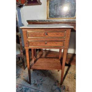 Louis XVI Mahogany Writing Table, 19th Century