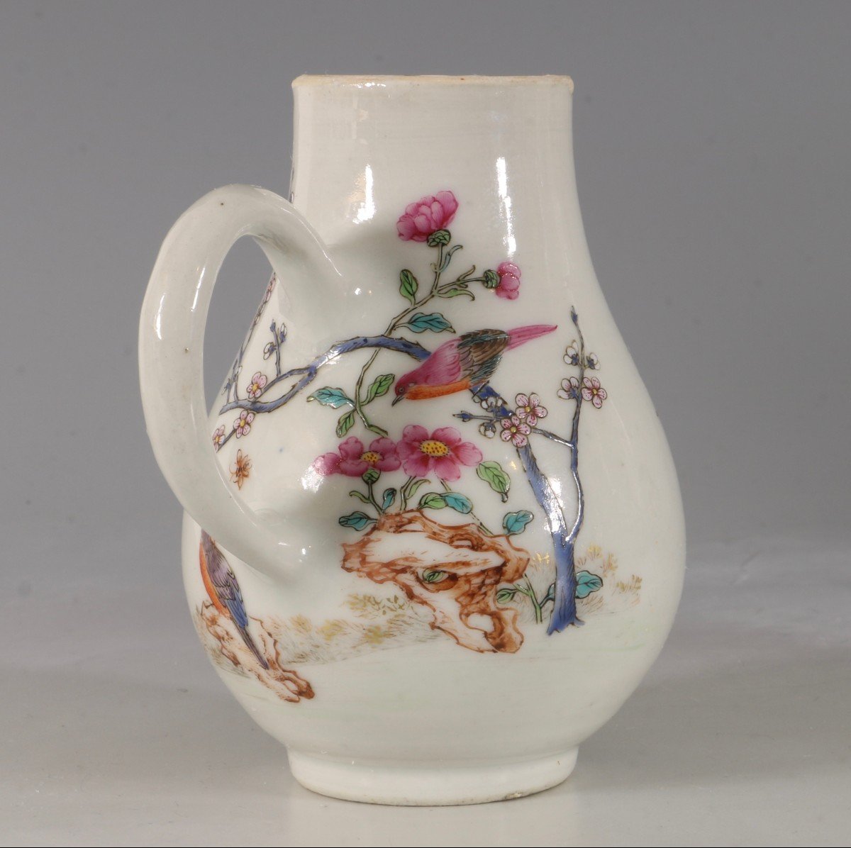 Qianlong Chinese Armorial Cream Pot Circa 1750-photo-3