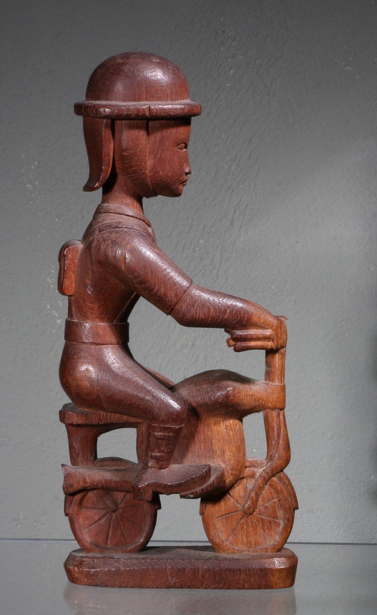 20th Century Colonial Kamba Figurine-photo-2