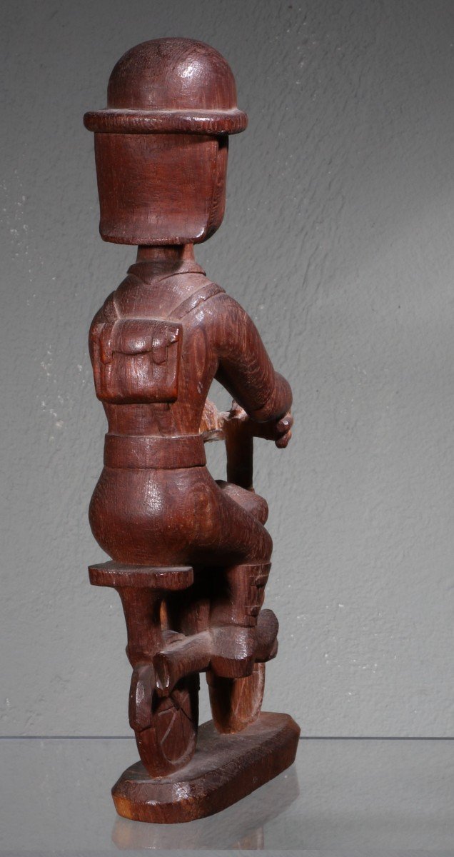 20th Century Colonial Kamba Figurine-photo-3