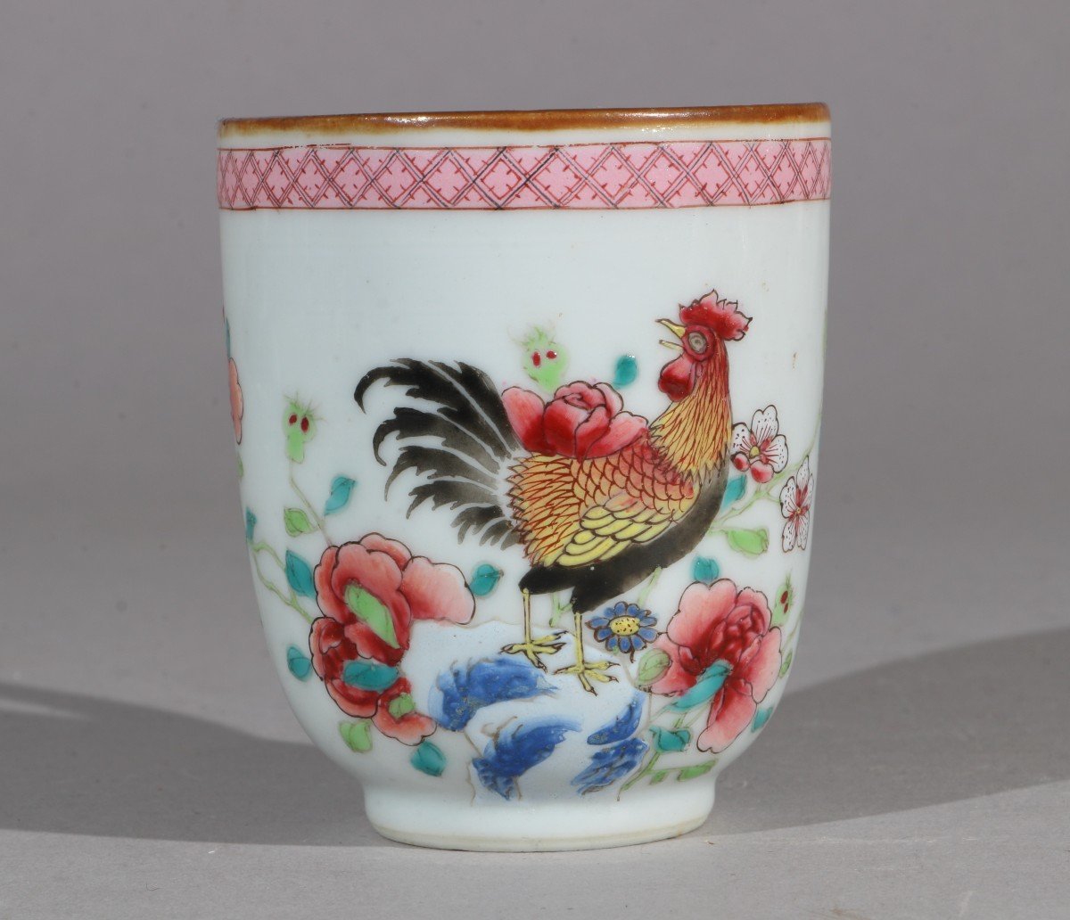 A Famille Rose Yongzheng Coffee Cup C1730-40