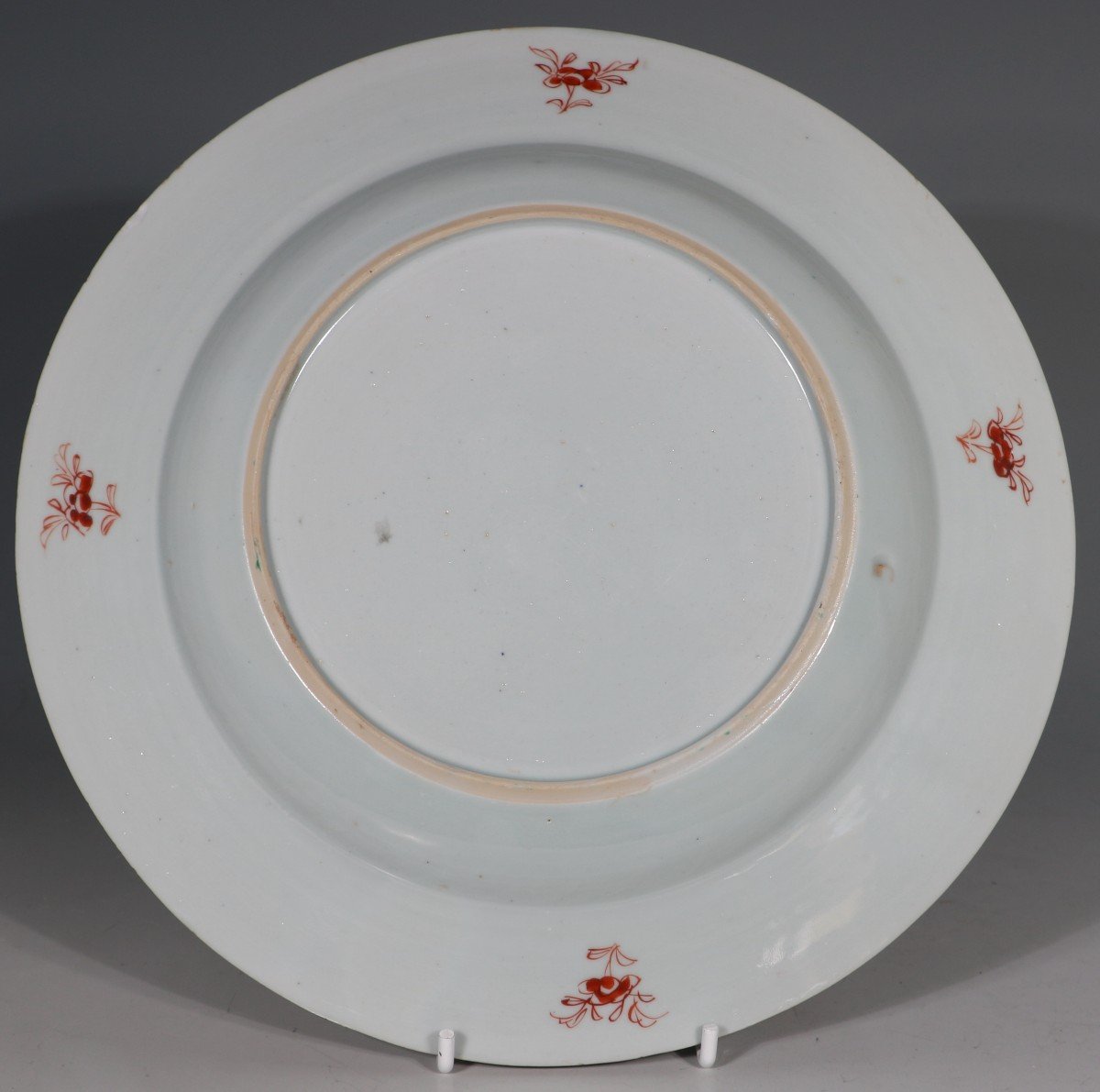 A Pair Of Qianlong Famille Rose Plates C1730/40-photo-3