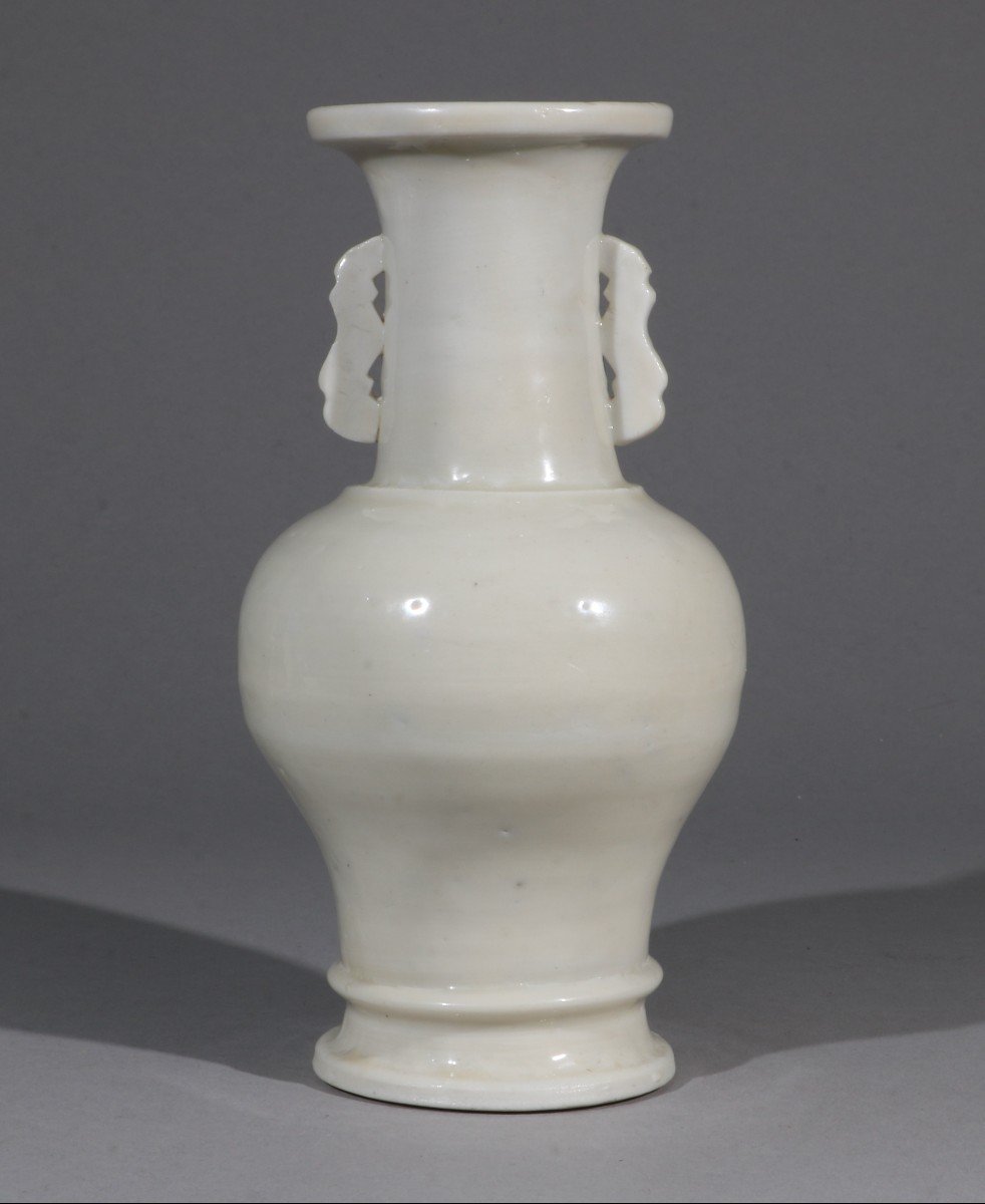 A Chinese Blanc De Chine Vase L Ming