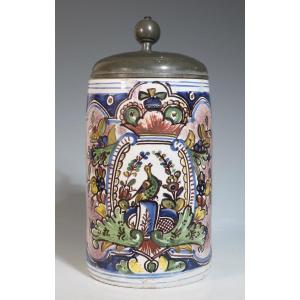  Une Faïence Allemande Stein Berlin C1750-60