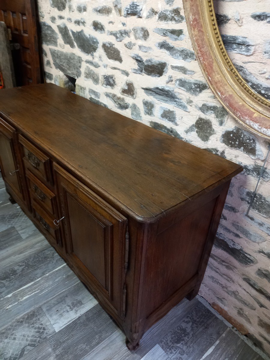 Oak Sideboard Late 18th Century-photo-2