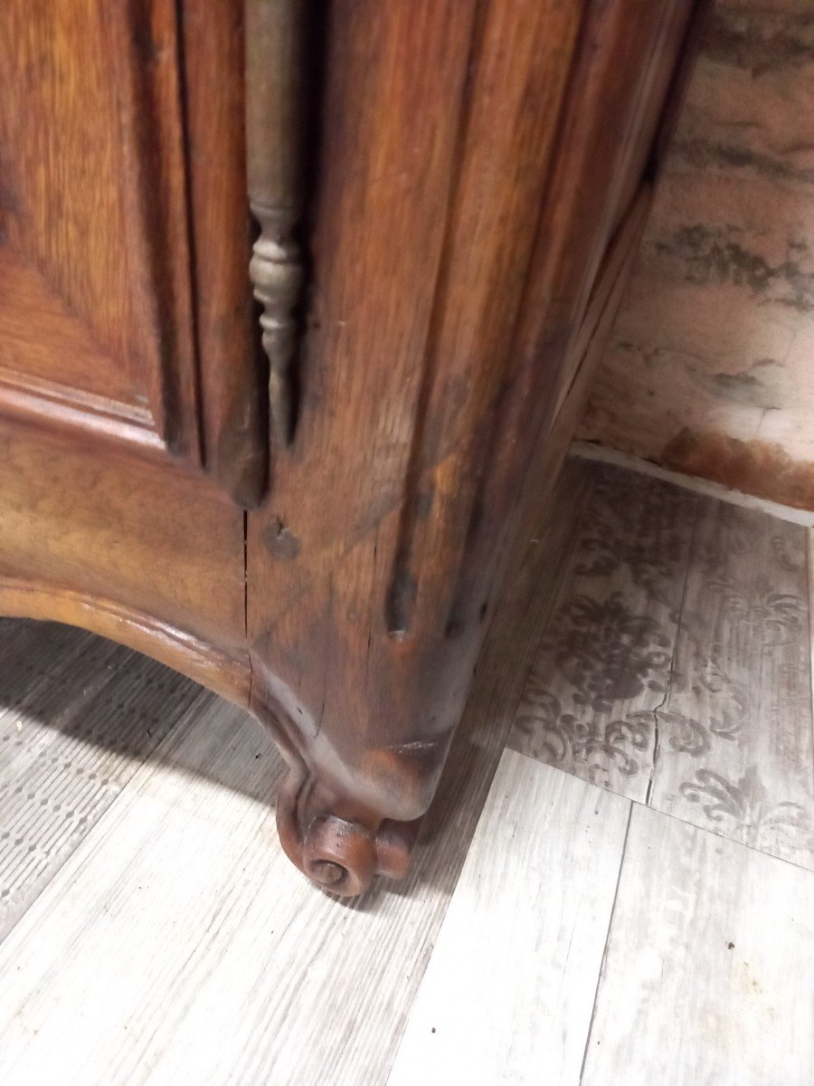 Oak Sideboard Late 18th Century-photo-3