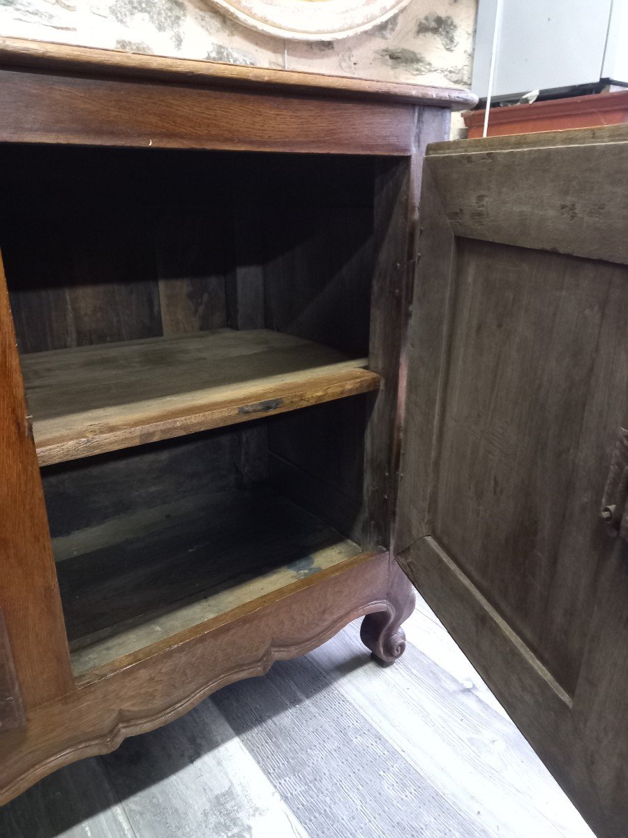 Oak Sideboard Late 18th Century-photo-5