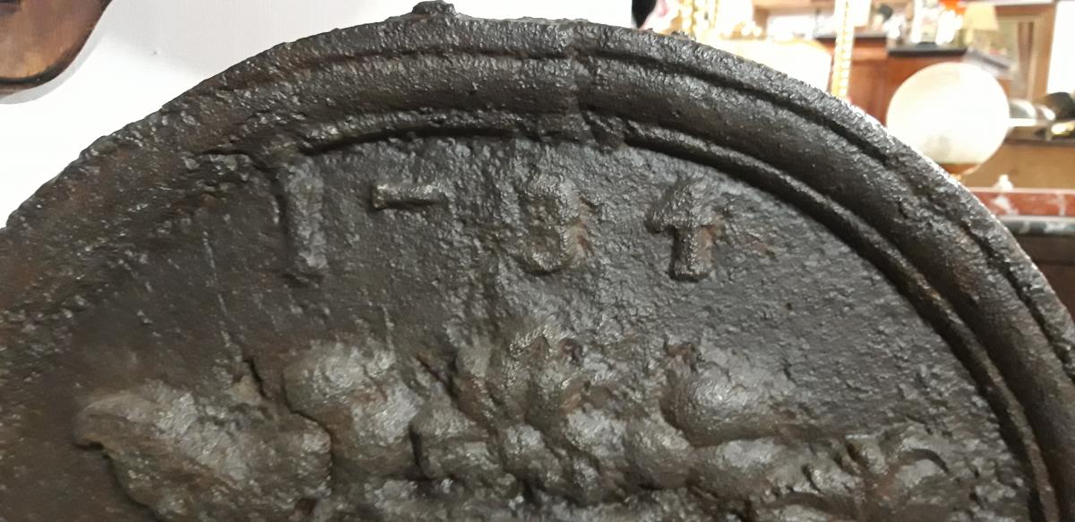 Fireplace Plate Dated 1734-photo-4