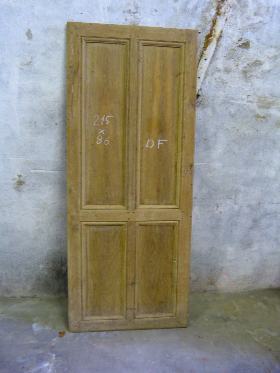 Oak Double Communication Door18th