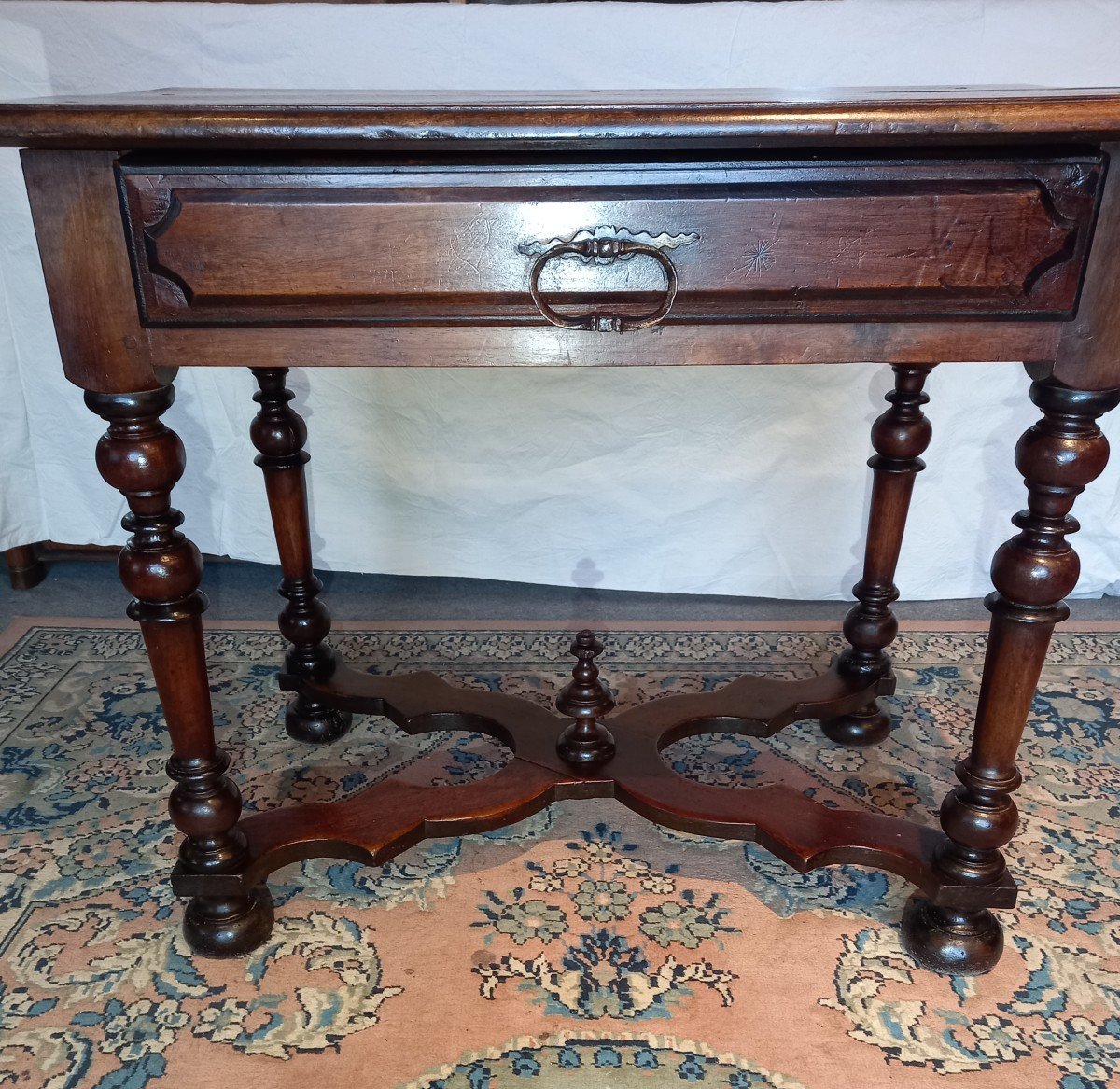 Small Salon Table From The Eighteenth Century-photo-2