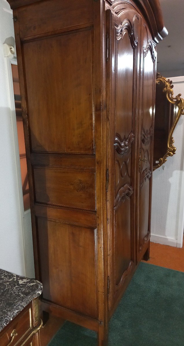 Armoire Régence Signée M.criaerd XVIII ème Siècle -photo-2