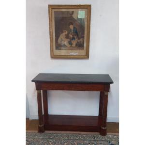 Empire Mahogany Console