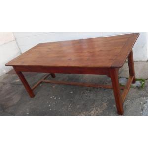 19th Century Cherry Wood Country Table