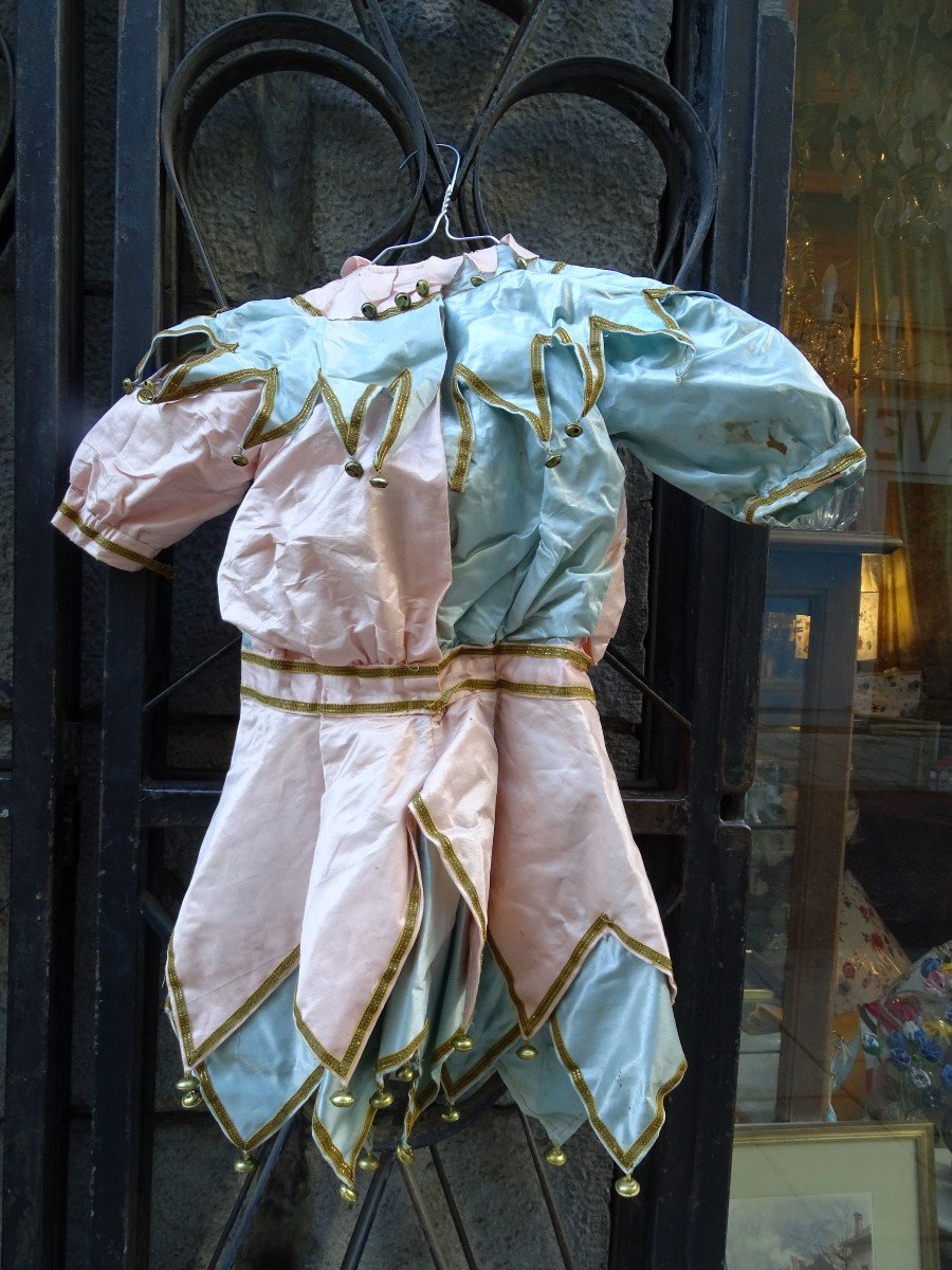 Costume d'Enfant En Soie Années 1900/1920-photo-2