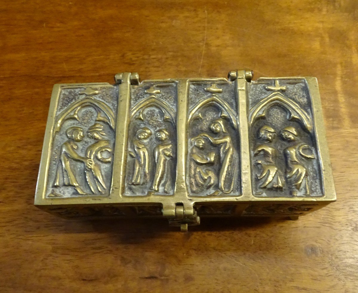 Small Bronze Box Late 19th/1900