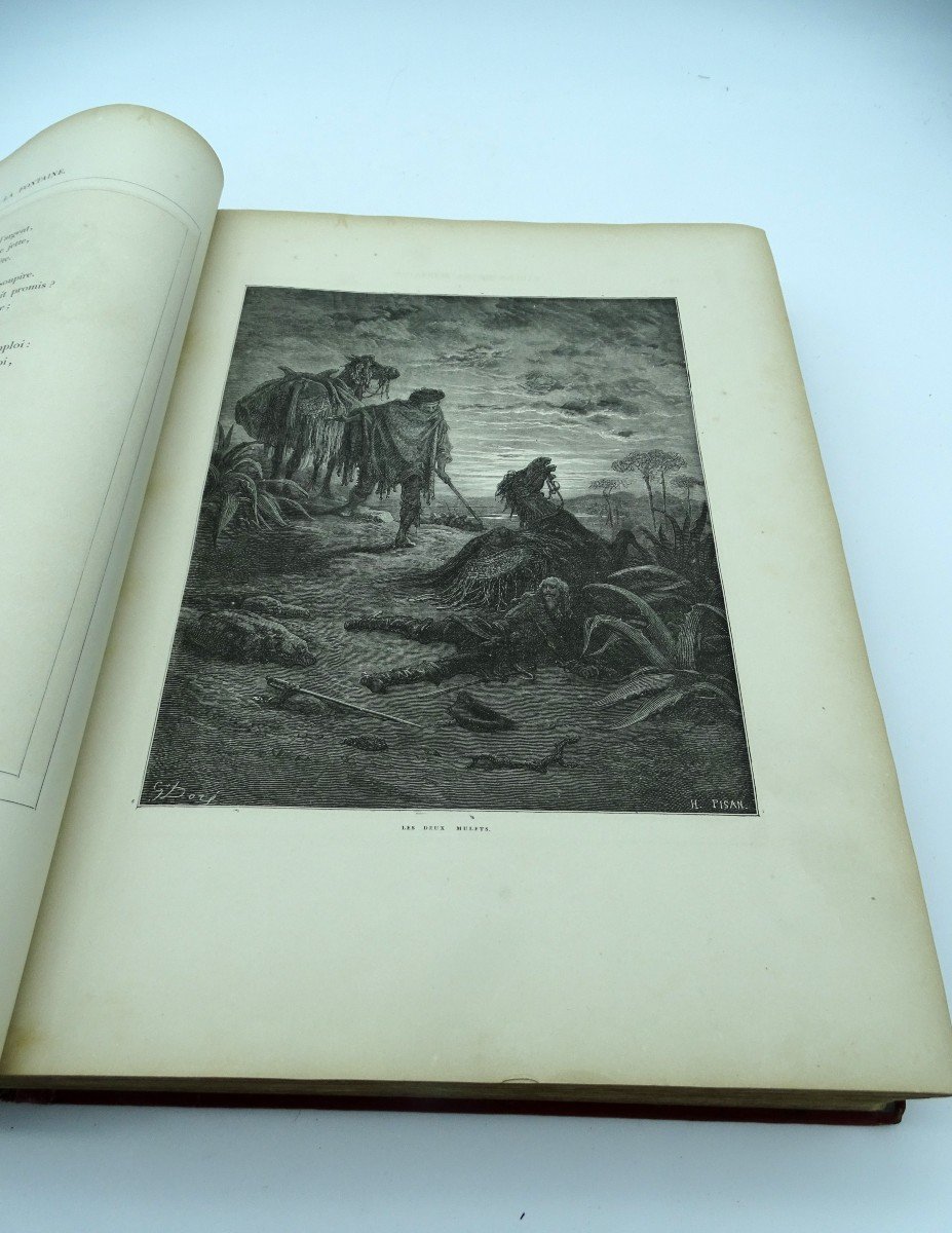 Les Fables De La Fontaine Avec Les Dessins De Gustave Doré 1868-photo-1