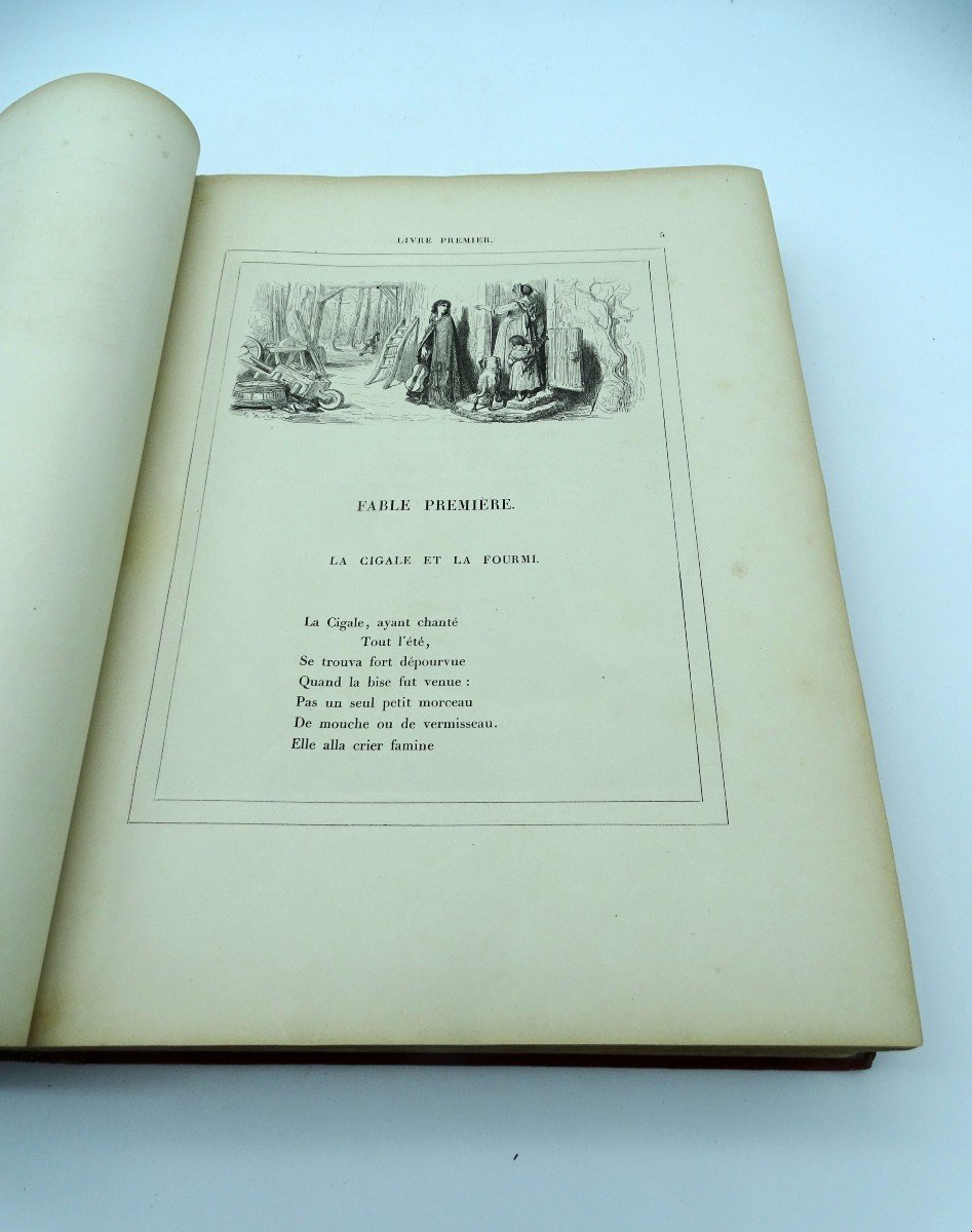 Les Fables De La Fontaine Avec Les Dessins De Gustave Doré 1868-photo-4