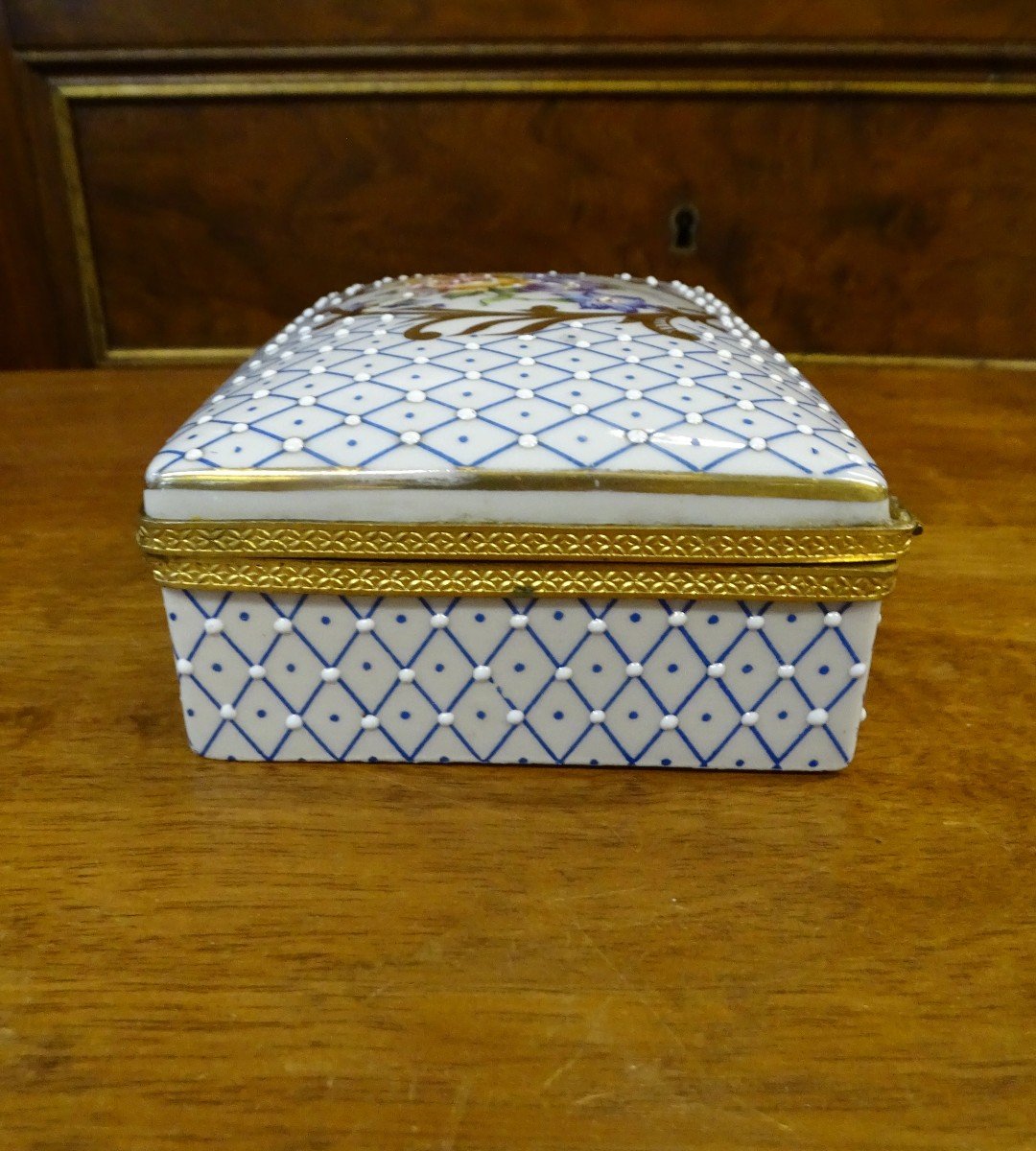 Coffret En Porcelaine De Limoges Années 50-photo-2