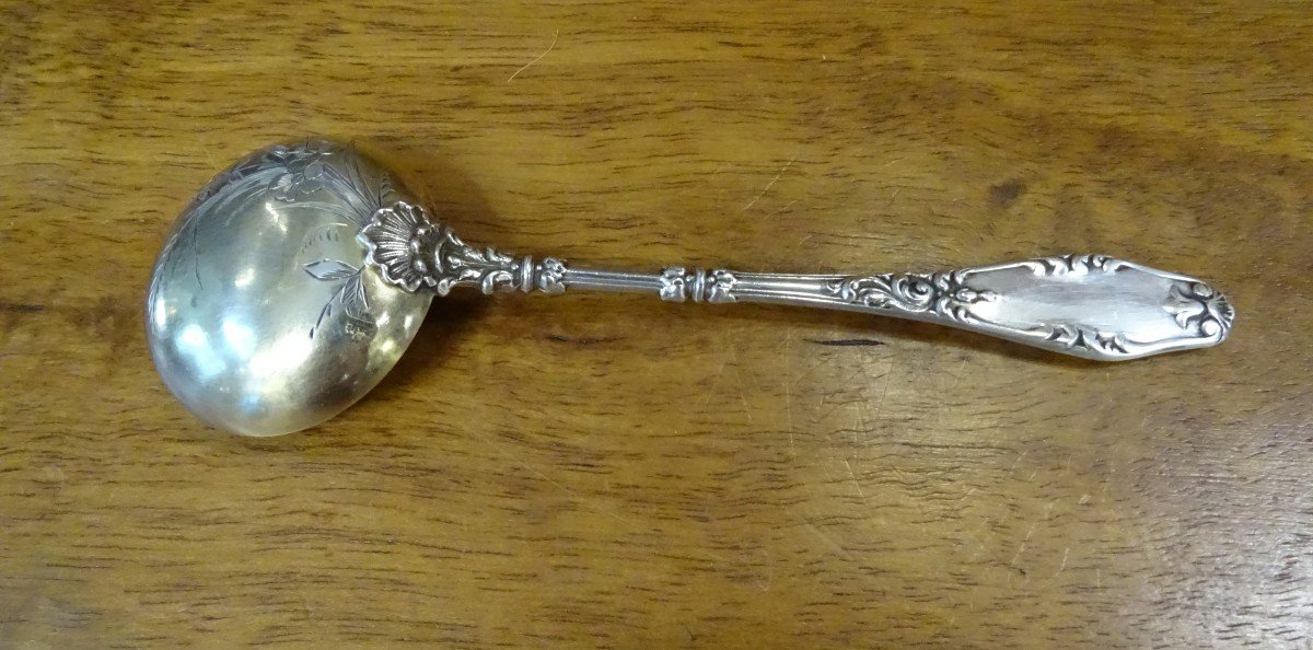 Small Silver Sugar Spoon 1896/1904-photo-2
