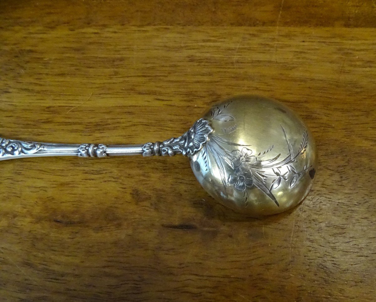 Small Silver Sugar Spoon 1896/1904-photo-3