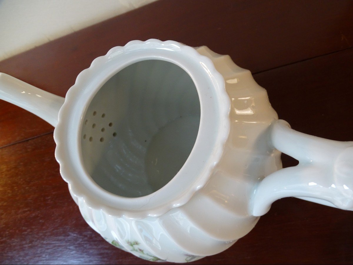 Haviland Limoges Porcelain Teapot 1960s/1970s-photo-4