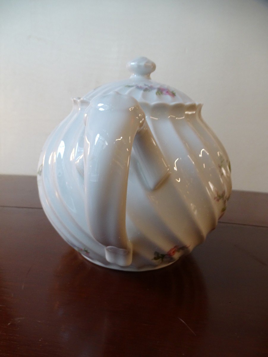 Haviland Limoges Porcelain Teapot 1960s/1970s-photo-2