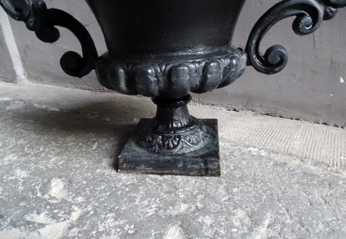 19th Century Cast Iron Garden Basin-photo-4