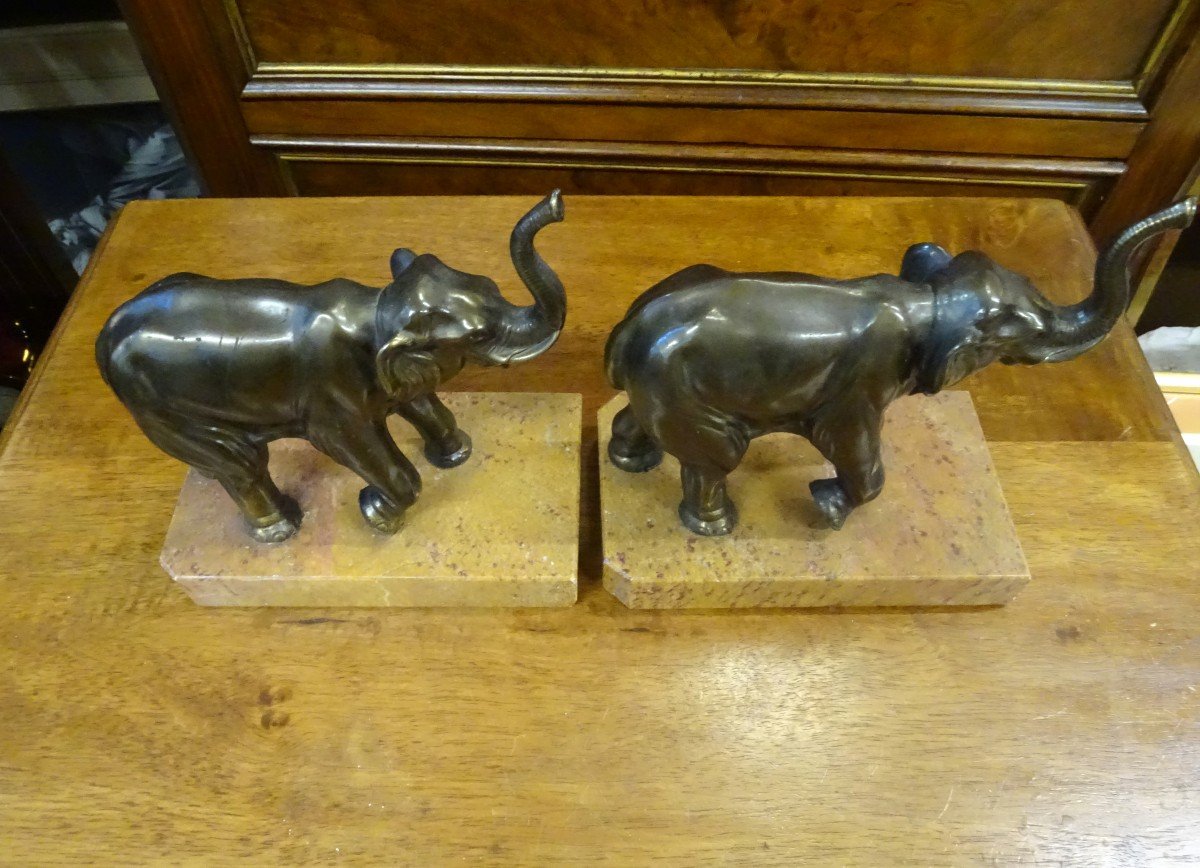 Elephant Bookends 20th-photo-2