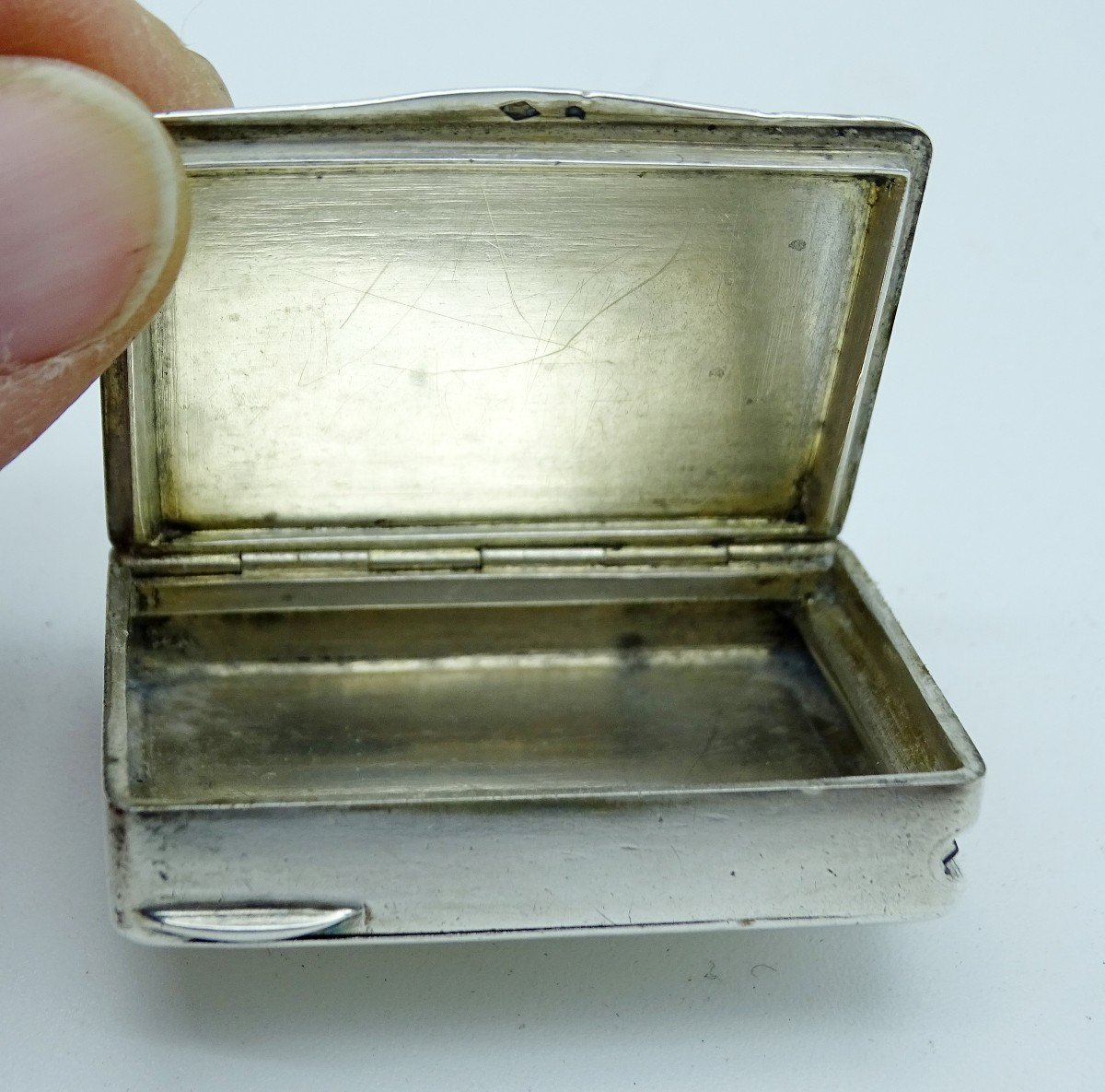 Silver Pillbox And Pyrogen 19th-photo-2