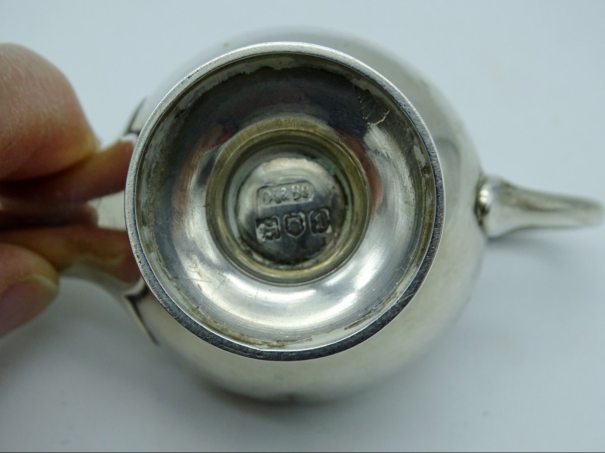 Small English Silver Aladdin's Lamp 20th-photo-4