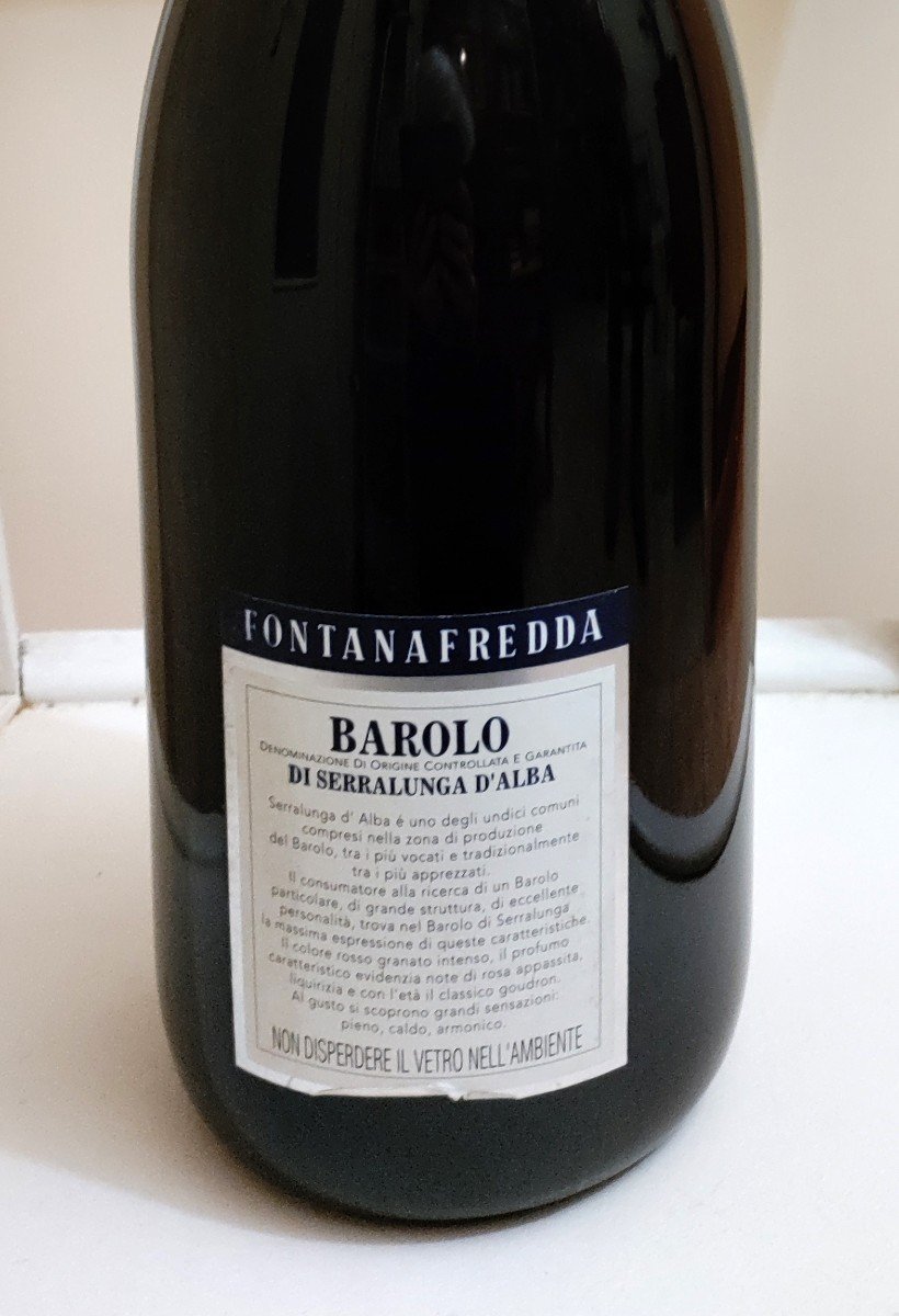 Double Magnum Barolo Di Serralunga d'Alba  Year 1988-photo-4