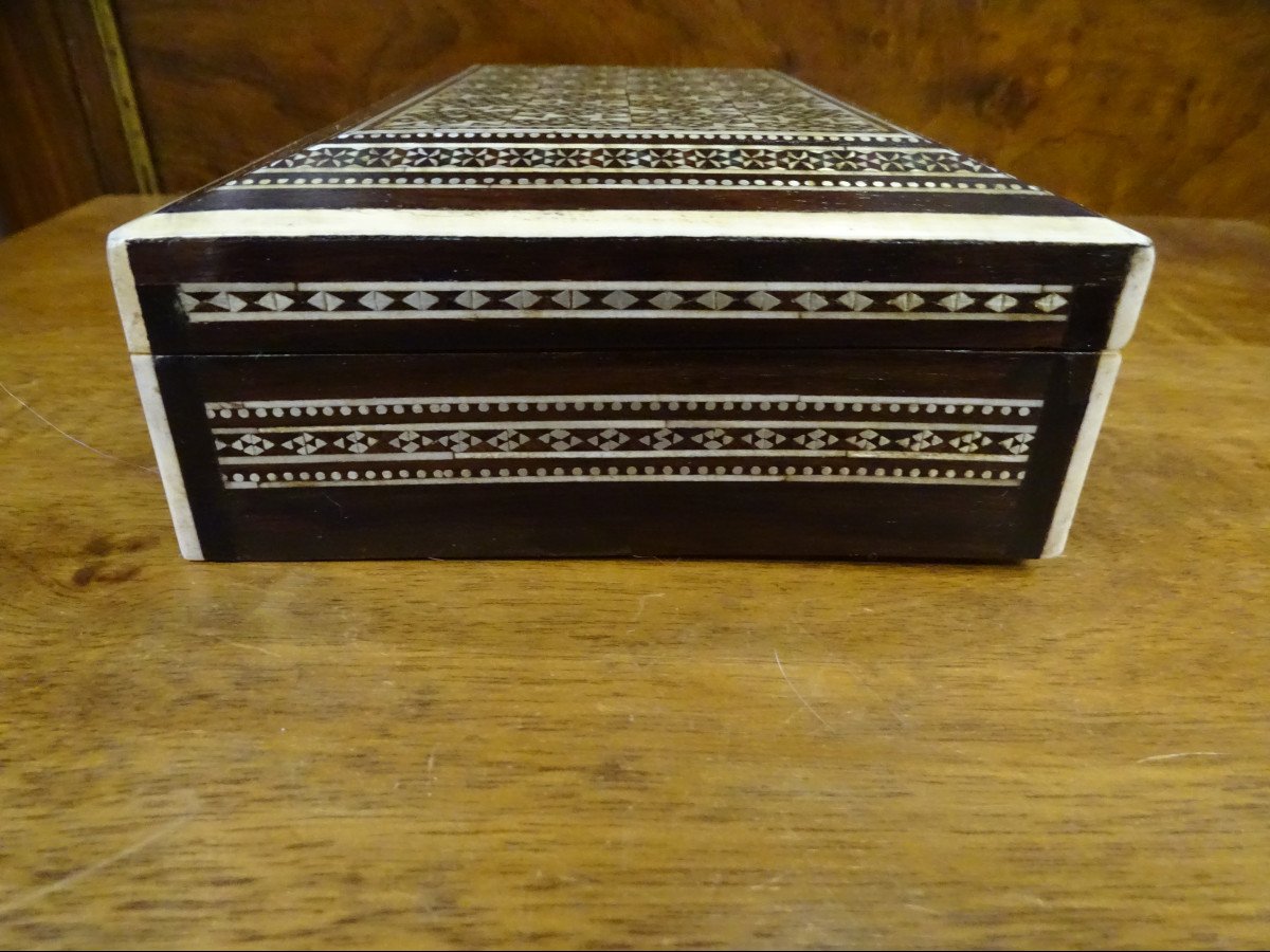 Syrian Marquetry Box 20th-photo-2