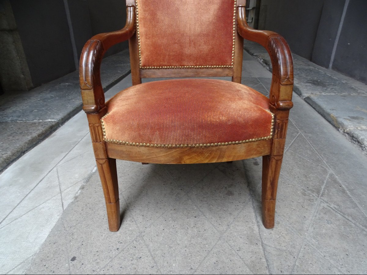 Empire Mahogany Armchair-photo-1