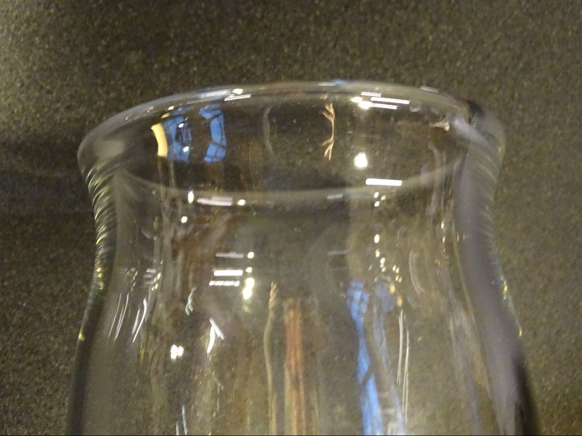 Baccarat Large Crystal Vase 60s-photo-2