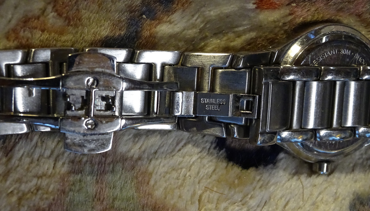 Montre TCM Acier Et Diamants Années 2000-photo-1