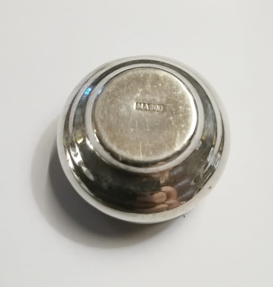 Small Pill Box In Silver 20th-photo-4