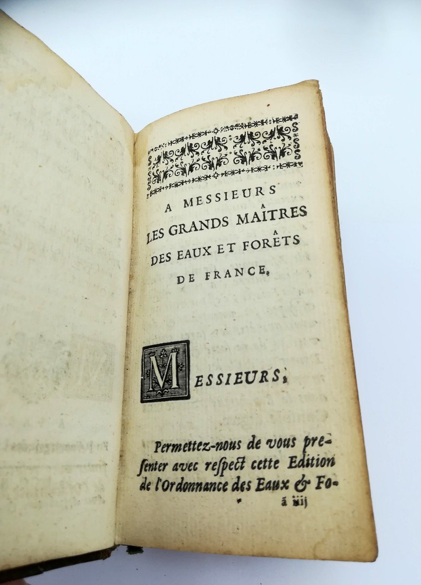 Ordonnance De Louis XIV sur les Eaux Et Forêts Paris 1733-photo-3