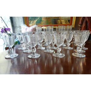 Crystal Glass Service Late 19th