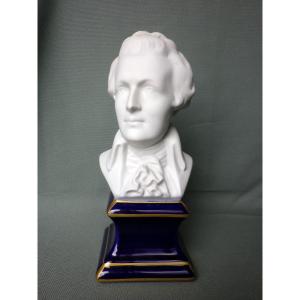 Bust Of Mozart By Tharaud Early 20th