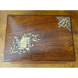 Rosewood Jewelry Box 1900