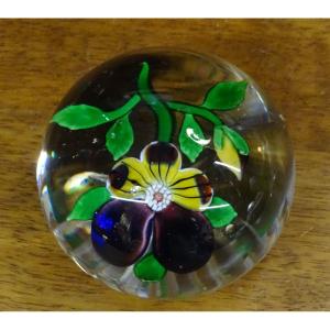 Pansy Saint-louis Crystal Sulphide 19th