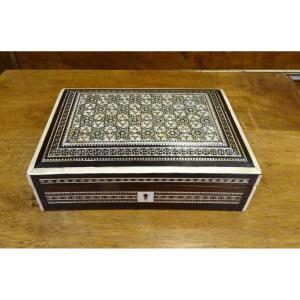 Syrian Marquetry Box 20th