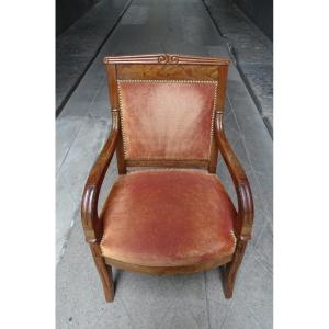 Empire Mahogany Armchair