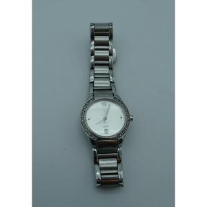 Steel And Diamond Tcm Watch 2000s